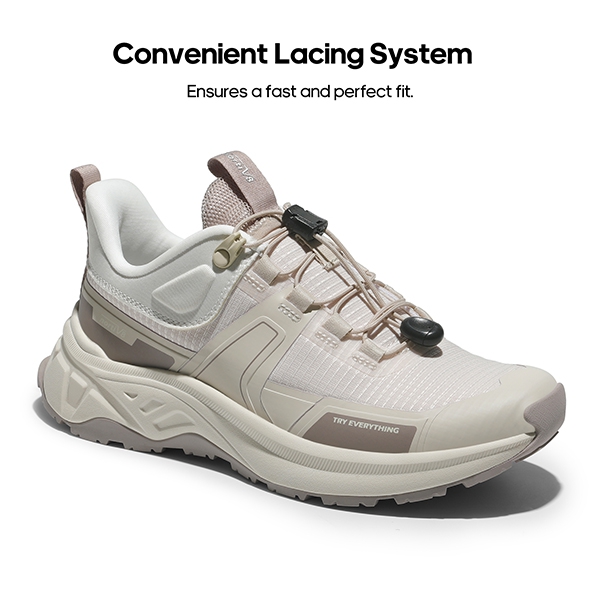 Women's Lightweight Hiking Shoes【Wide Fit】 - KHAKI - 3